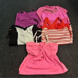 lululemon athletica Women's Tops - Pink, Purple, Red, Black, White